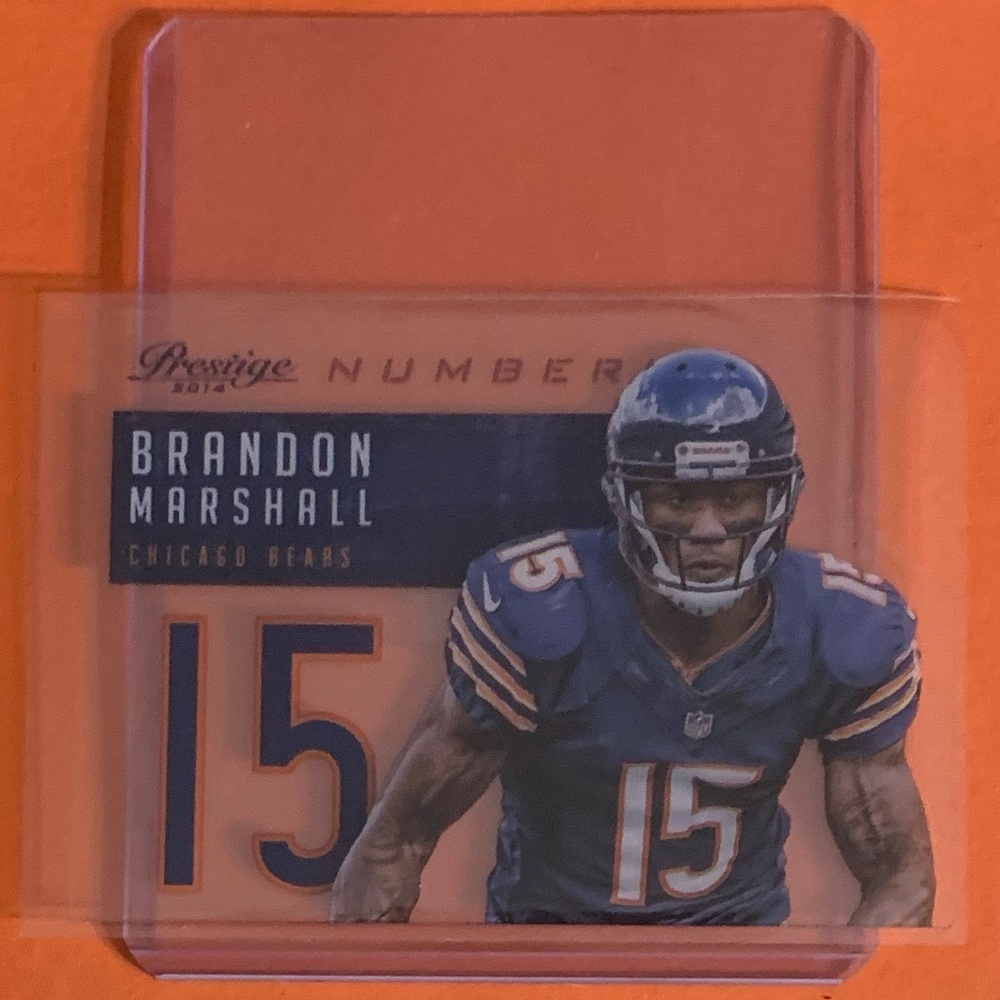 Brandon Marshall #11 2014 Panini Prestige [Numbers] Football Trading Card
